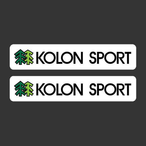 [아웃도어]  Kolon Sport 2장1세트[Digital Print]