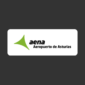 [공항시리즈] 스페인 AENA Asturias 공항 스티커[Digital Print]