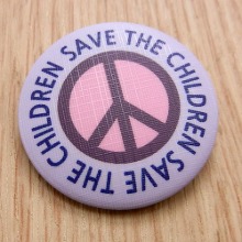 캠페인 뱃지 - SAVE THE CHILDREN(아이들) B-1