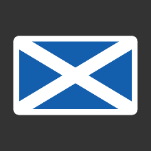 [국기] 스코틀랜드국기스티커[Digital Print]