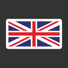 [국기] 영국 국기 스티커[Digital Print]