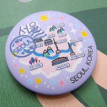 서울 마그넷 Seoul 별이 좋아요2 마그네틱 자석 기념품 주문제작