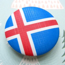 [뱃지-국기 / 서유럽 / 아이슬란드]상세설명페이지 ㅡ&gt; 세계 국기뱃지 한눈에 보기 참고!!