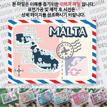  몰타 마그넷 기념품 랩핑 Peak 자석 마그네틱 굿즈 제작
