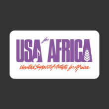 [락밴드 / 미국] USA for Africa  [Digital Print 스티커][ 사진 아래 ] ▼▼▼[ 음향 / 방송 / 락밴드 / 레젼드스타 ] 스티커 구경하세요.~..~..