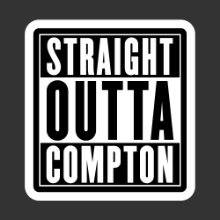 [레젼드스타 / 미국] N.W.A Straight Outta Compton [Digital Print 스티커][ 사진 아래 ] ▼▼▼[ 음향 / 방송 / 락밴드 / 레젼드스타 ] 스티커 구경하세요.~..~....^^*