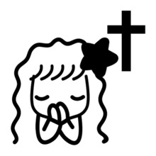 [십자가&amp;기도하는 올리브]낭만창고 로맨틱-별색깔있는  부분만이 스티커입니다