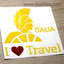 I ♥ Travel-이탈리아/검투사색깔있는 부분만이 스티커입니다.