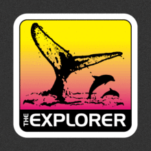 [아웃도어] The Explorer [Digital Print][ 사진 아래 ] ▼▼▼더 멋진 [ 아웃도어 ] 스티커 구경하세요....^^*