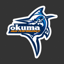 [낚시] Okuma Blue Marin[Digital Print 스티커]