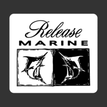 [낚시] Release Marine[Digital Print 스티커]
