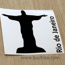 I ♥ Travel 2 브라질/예수상색깔있는 부분만이 스티커입니다.