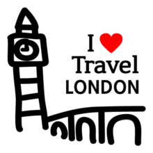 [ 사진 아래 ] ▼▼▼더 예쁜 [세계 여행 ] 스티커 구경하세요...~^^*I ♥ Travel-영국 런던/빅벤색깔있는 부분만이 스티커입니다.
