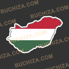 헝가리 국기맵[Digital Print]
