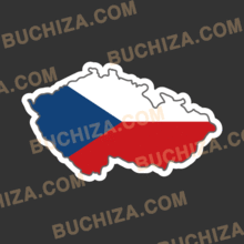 체코 국기맵[Digital Print]