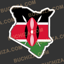 케냐 국기맵[Digital Print]