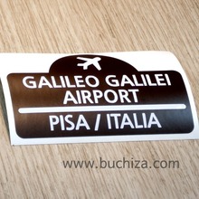[공항시리즈] [화이트이미지 공통+바탕색상 선택]이탈리아 항공여행갈릴레오 갈릴레이 공항옵션에서 바탕색상을 선택하세요화이트이미지(글씨)는 공통입니다
