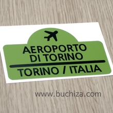 [공항시리즈] [블랙이미지 공통+바탕색상 선택]이탈리아 항공여행토리노 공항옵션에서 바탕색상을 선택하세요블랙이미지(글씨)는 공통입니다