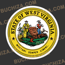 [SEAL] West Virginia[Digital Print 스티커]
