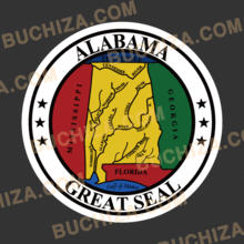 [SEAL] Alabama[Digital Print 스티커]