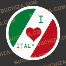 I LOVE ITALY[Digital Print 스티커] 