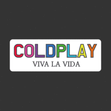 [락밴드 / 영국] Coldplay  [Digital Print 스티커][ 사진 아래 ] ▼▼▼더 멋진 [ 락밴드 / 레젼드스타 ] 스티커 많이 있어요....^^*