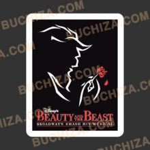 [뮤지컬] Beauty and the Beast [1994년 4월 18일 브로드웨이 팔레스극장 초연][Digital Print 스티커]  