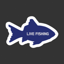 [낚시] Live Fishing[Digital Print 스티커]사진 아래 ㅡ&gt; 예쁜 [ 물고기 / 낚시 ] 스티커 많이 있어요....^^*