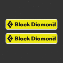 [아웃도어]  Black Diamond 2장1SET 옐로우[Digital Print]