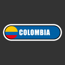 [Bar 국기] 콜롬비아[Digital Print 스티커]