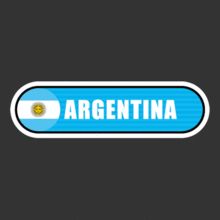 [Bar 국기] 아르헨티나[Digital Print 스티커]