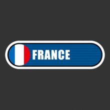 [Bar 국기] 프랑스[Digital Print 스티커]