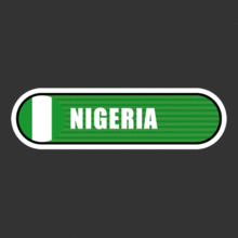 [Bar 국기] 나이지리아[Digital Print 스티커]