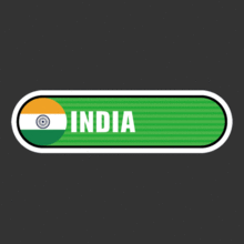 [Bar 국기] 인도[Digital Print 스티커]