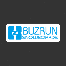 [스키/보드] Buzrun - Sky Blue[Digital Print 스티커]