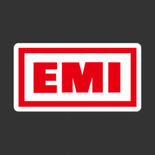[음향/방송] EMI 레코드[Digital Print 스티커]