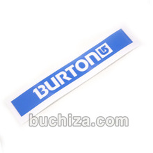 [스키/보드] BURTON 직사각 + 음각 로고 1 -&gt; 사진상 [ 블루 ] 부분만이 스티커입니다..~~