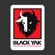 [아웃도어]  Black Yak[Digital Print]사진 아래 ㅡ&gt; 다양한 [ 아웃도어 ] 관련 스티커 많이 있어요...^^*
